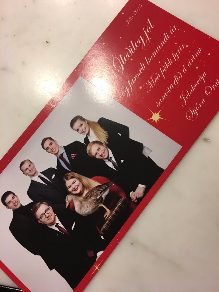 Þökkum <a href="/oratorhi/">Orator</a> kærlega fyrir jólakortið. Það er vísu síðan í fyrra, pósthólfið okkar var vanrækt rækilega - fallegt kort samt sem áður