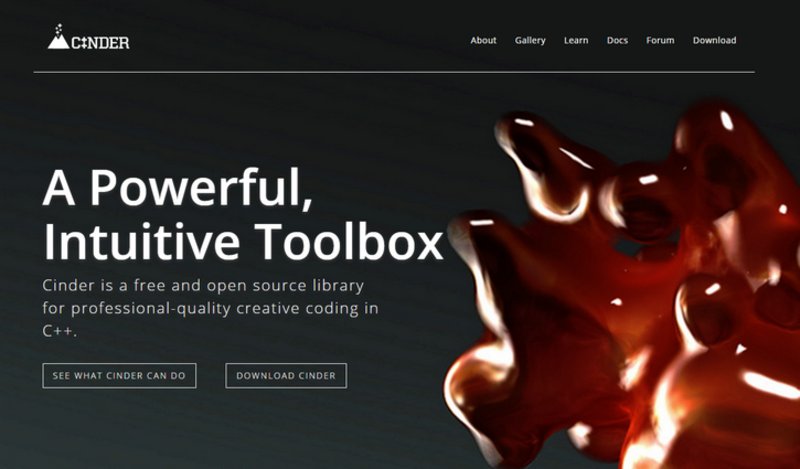 ElliotKotek's tweet image. Cinder – A Powerful,  Intuitive Toolbox via @RayTCCheung zoot.li/djs4t @webappers #bsdlicense #code