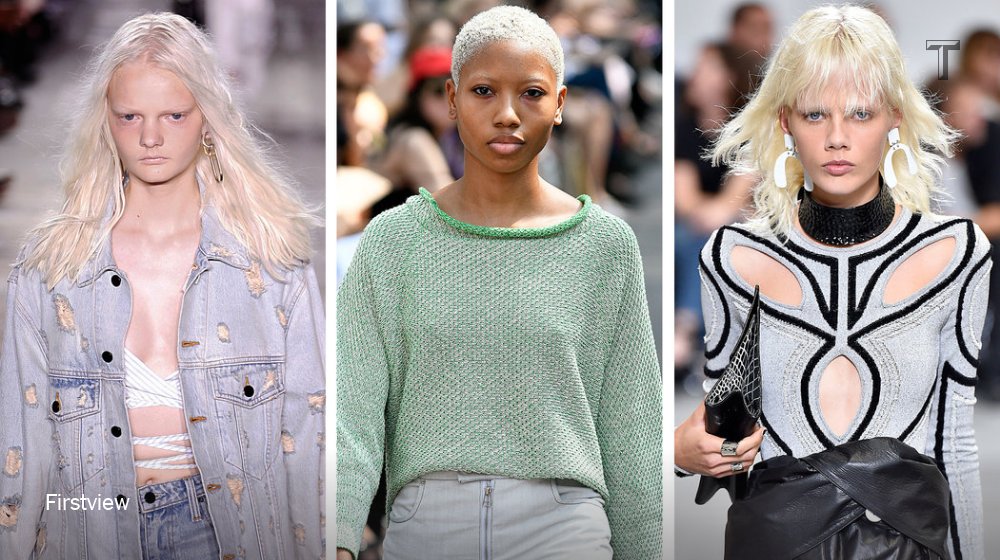 T Magazine On Twitter Stark White Hair Don T Care Https T Co