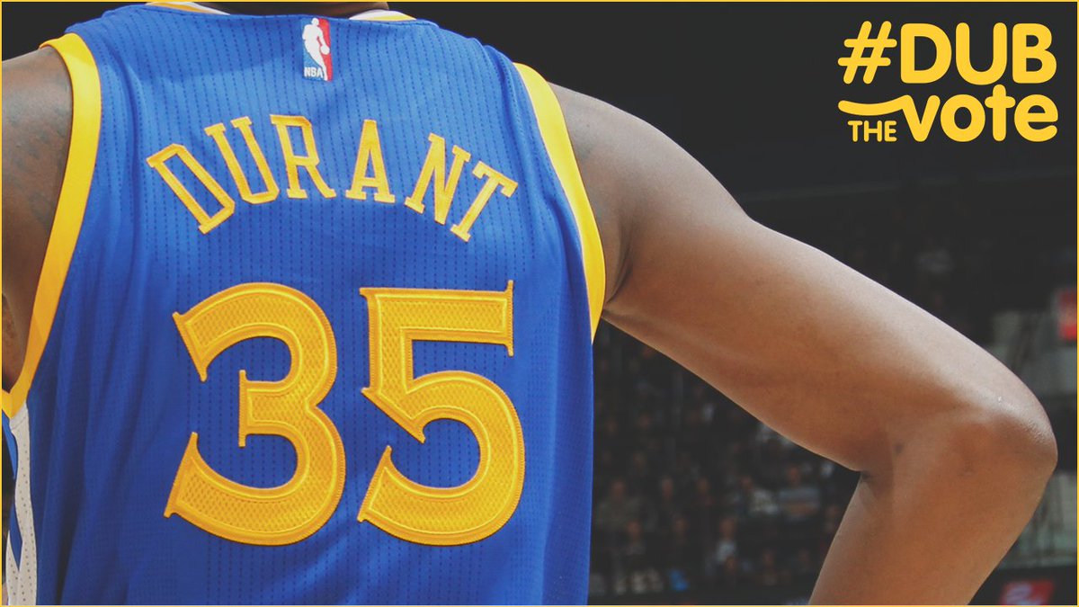 RT to #NBAVote for Kevin Durant ⭐️ #DubTheVote
