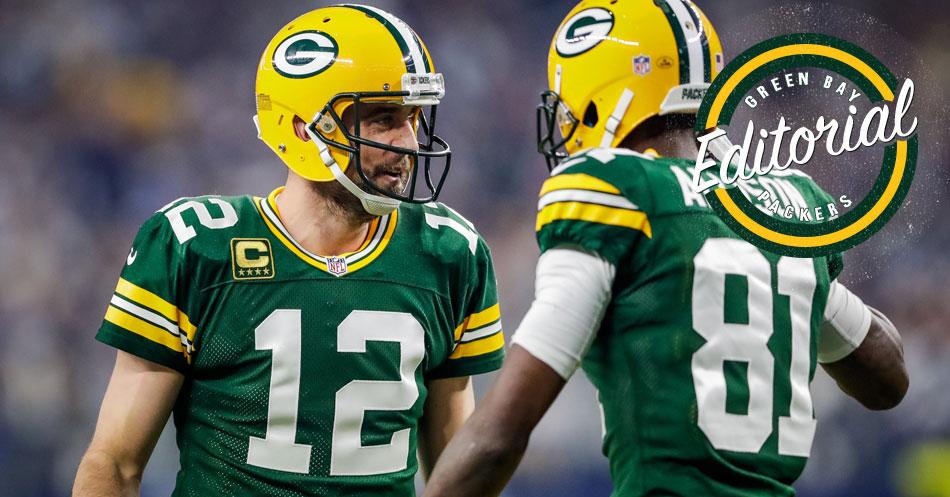 packers's tweet photo. Cowboys left "a little too much time on the clock" for @AaronRodgers12.

📰: https://t.co/xH2GP6Lsrv

#GBvsDAL #GoPackGo https://t.co/YetYlVFQG3