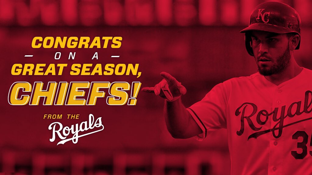 Royals's tweet photo. You made us all proud, @Chiefs. 👊 https://t.co/Bxcjhg6Hii