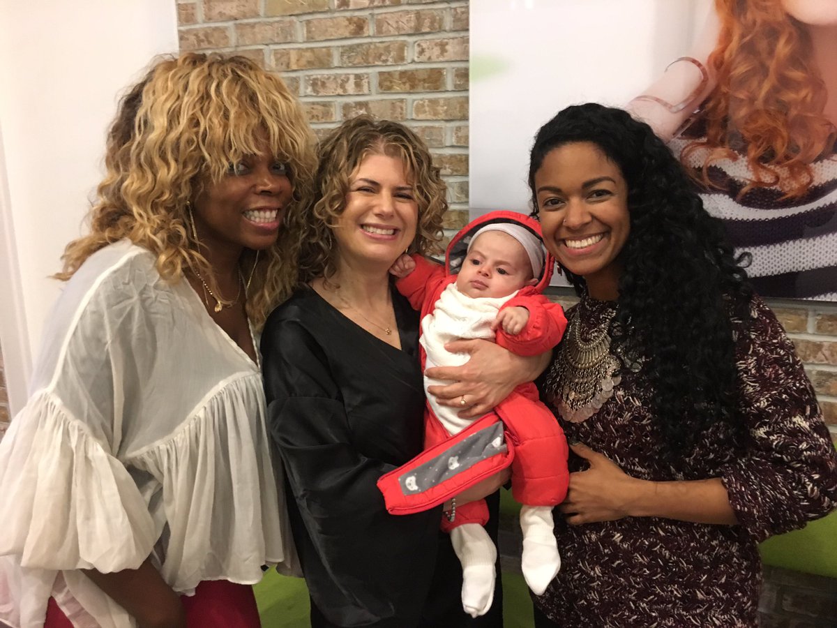 debbiebere's tweet image. Introducing Alexandra to the world of #devacurls with my superstars stylists @analis_devacurl &amp;amp; Julie #devachan #soho #ny #curls @DevaCurl