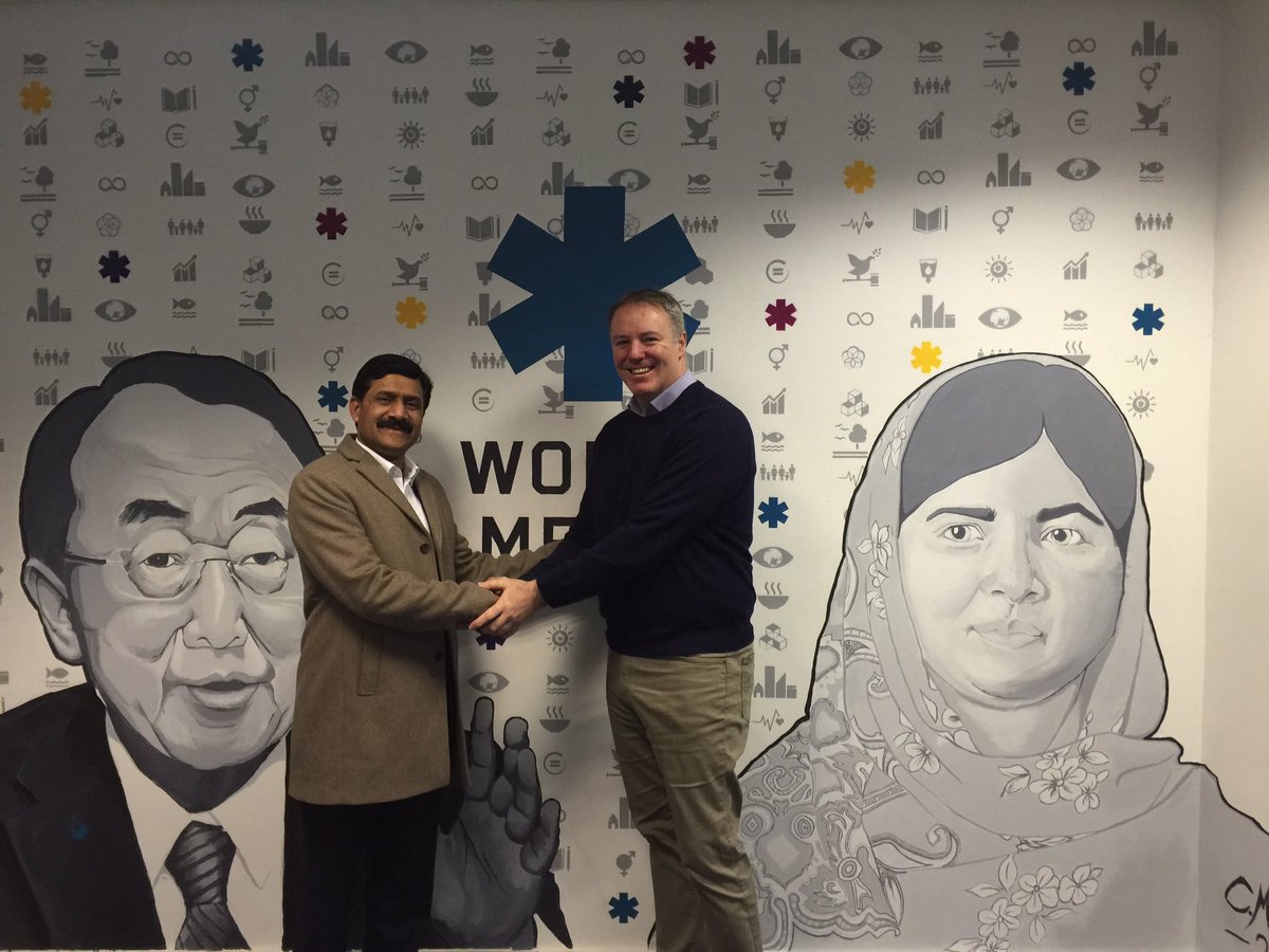 byChrisArnold's tweet photo. Very pleased to have @ZiauddinY at @WorldMeritHQ today. His daughters image adorns our walls, her spirit indelibly imprinted on our mission. https://t.co/hA5gK4vg7O