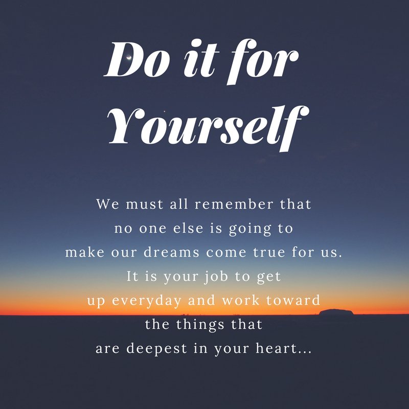 CarersOfAfrica's tweet photo. DO IT FOR YOURSELF...
#yourself #remember #makeourdreamscometrue #dreams #true #job #worktowards #deepestinyourheart #deepest #heart https://t.co/u2LLSW3y7N