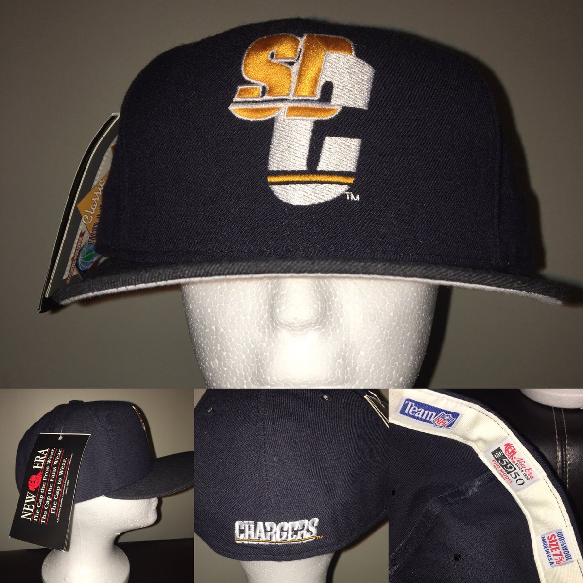 TooMuchVintage's tweet image. #SanDiegoChargers #NewEraProModel fitted ! Many sizes available ! 50 shipped #VintagePlug #NFL #DeadStock #Chargers #TooMuchVintage #Fitted