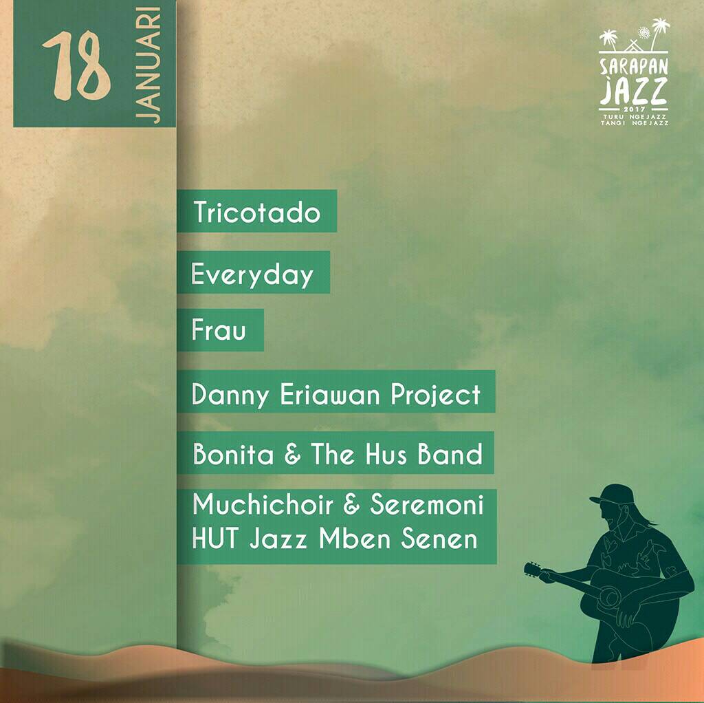 #event | yuk pagi nanti <a href="/sarapanjazz/">sarapanjazz</a> di Pantai Watu Kodok, 

ini menu nya