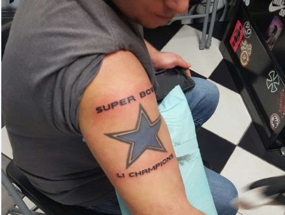 beneck34's tweet photo. Whoever got this tattoo is to blame from what has happened... https://t.co/W0TjJDp5OH