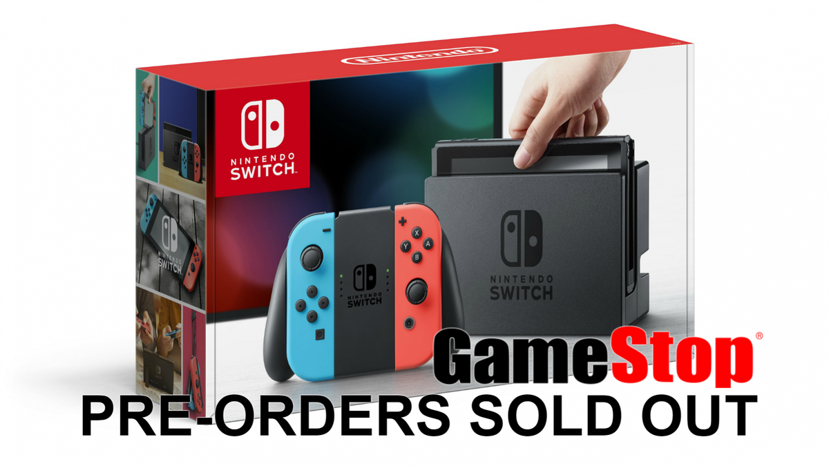 TechRaptor's tweet photo. Gamestop: Switch Pre-orders Sold Out, NES Classic Back in February - https://t.co/t8EW2lrZXM | #gaming https://t.co/pWUGXSyS3g