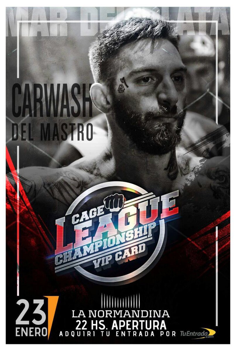 MoraisBam's tweet photo. "EL ENFERMITO" SE SUBE A LA JAULA OTRA VEZ! CLC - Vip Card - / 23 ENERO / 22 HS / CONPLEJO LA NORMANDINA / MDQ - ARDEEE !! https://t.co/6taCeLIehF