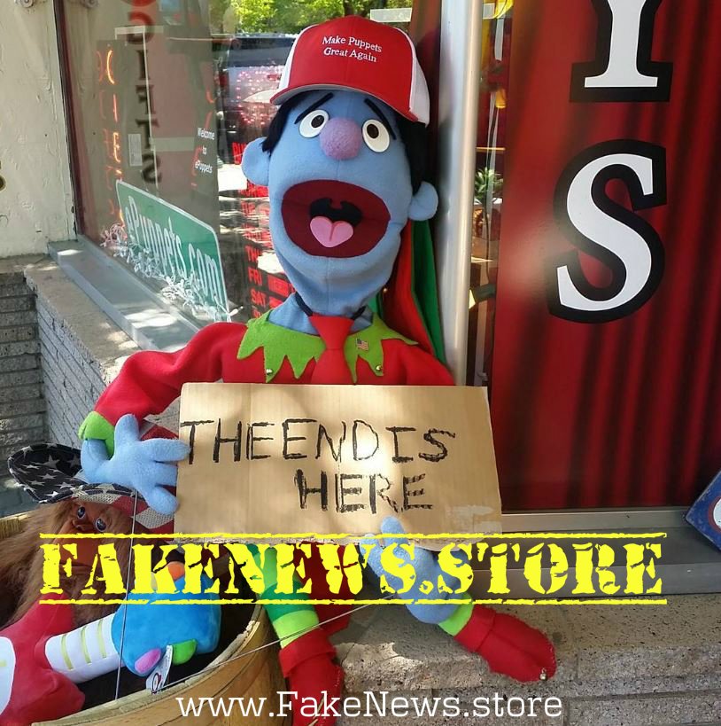 PuppetMovie's tweet image. @theblakboxgroup ***BREAKING NEWS*** @ePuppets Launches Fake News Network FakeNews.store  #FakeNews #CNN #FoxNews #MSNBC #60Minutes
