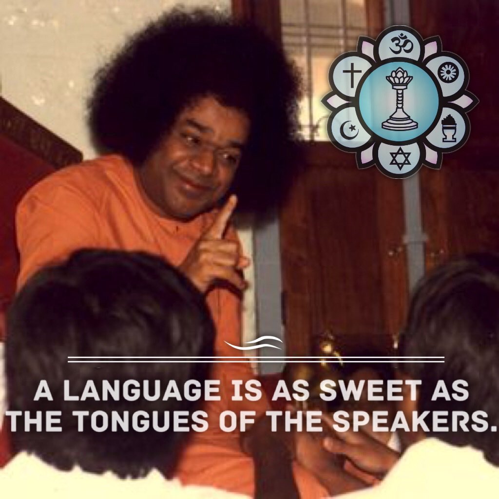 langeparksai's tweet photo. #SathyaSaiQuotes #DailySaiGram #UnityOfFaiths #LoveAllServeAll https://t.co/QNBv3TDR13