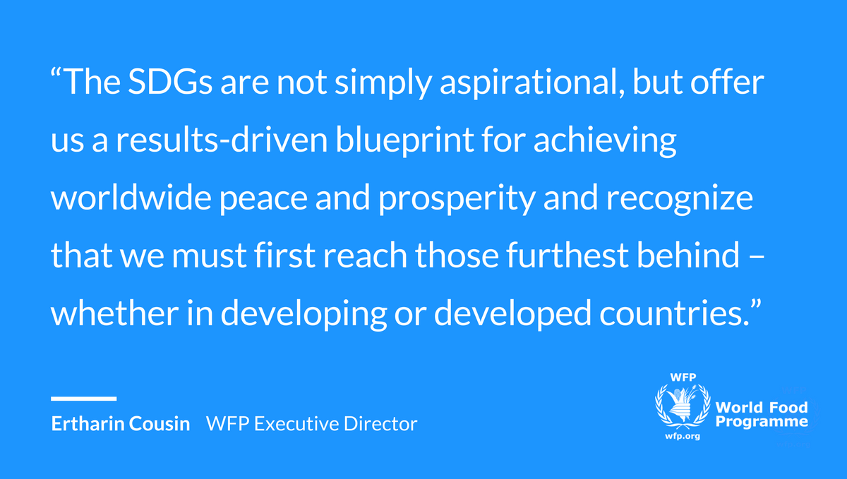 Too many people struggle to feed their child a daily nutritious meal→ #SDGs can help world be #healthynothungry weforum.org/agenda/2017/01… #WEF