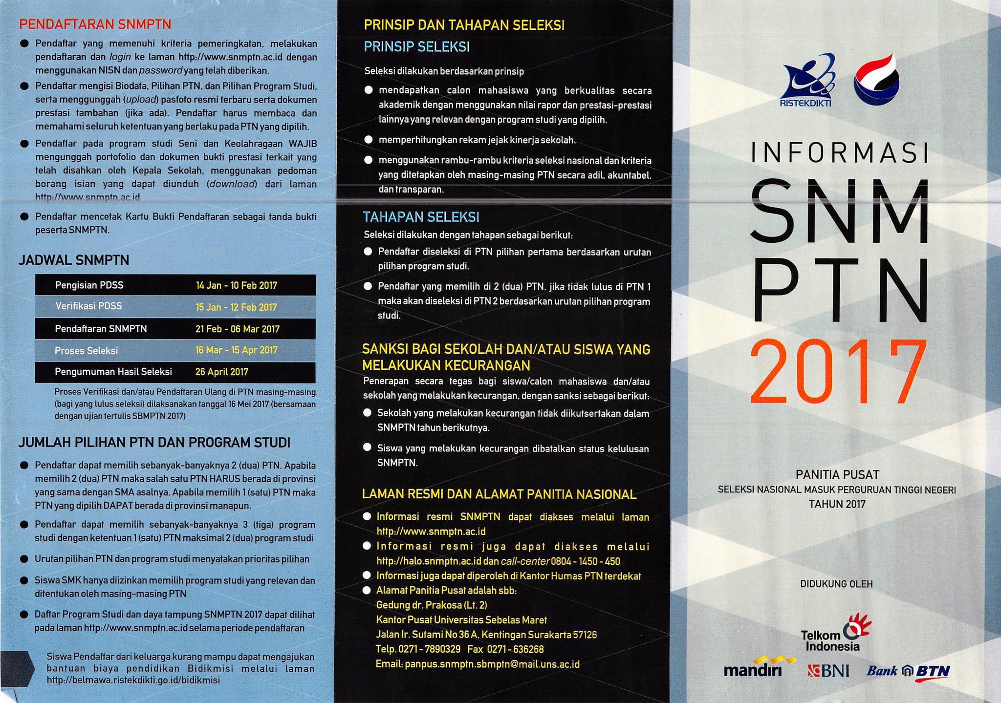 PPMB Unair on Twitter "Brosur SNMPTN dan SBMPTN Untuk detail kunjungi laman "