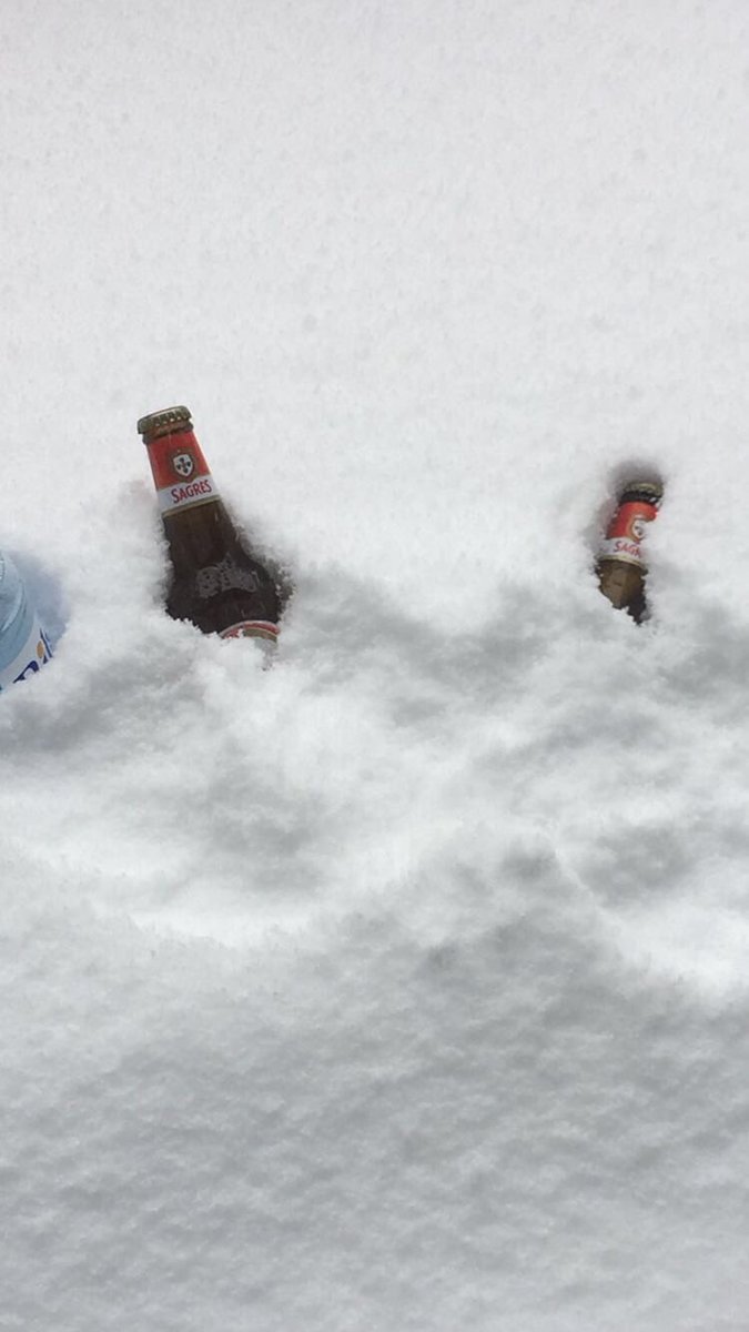A trabajar no se si podremos ir pero..ya estan listas por si acaso!😂🙈❄️#AndorraEsSiberia #Felizlunes #Cerveceros