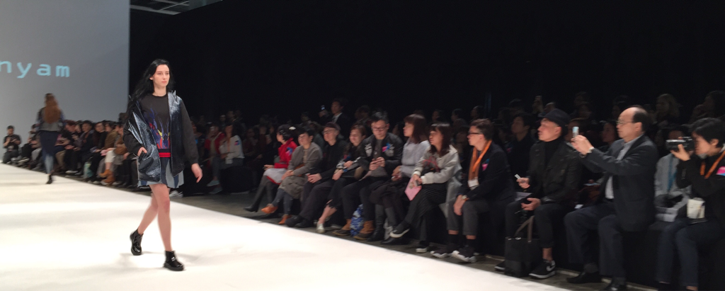 hktdc's tweet photo. Mountain Yam's edgy Hong Kong streetwear design on #Fashionally's #catwalk at #HongKongFashionWeek https://t.co/CuBulf9Qg6