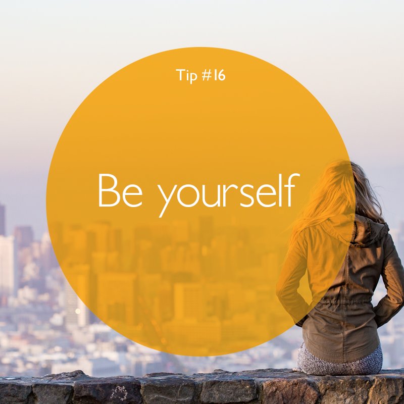 Happy day 16 of the #newyear! #Motivational #tip 16."Be yourself and be true to your wishes."