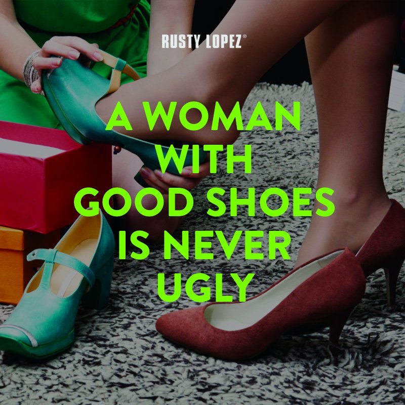 RustyLopezshoes's tweet photo. Remember this line. Shop now at https://t.co/c258vaDhTw
#GenuinelyLocal #rustylopez #RustyLopezshoes #shoes #quotes #quoteoftheday #qotd https://t.co/VEPRMIbGp7