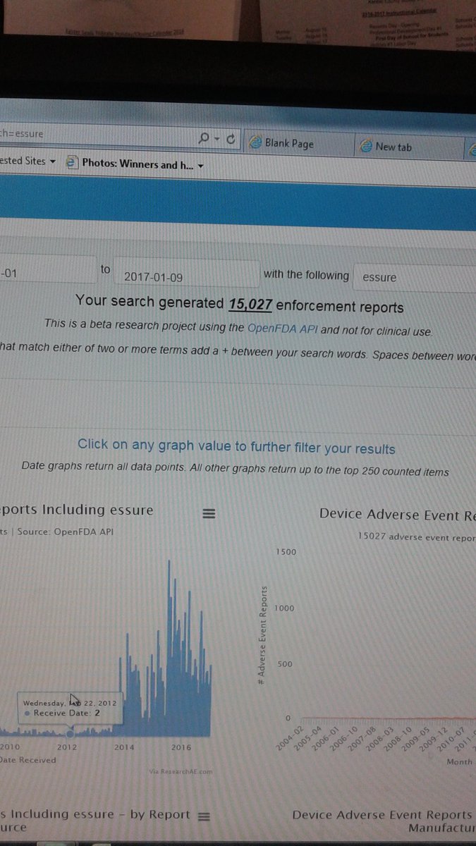 jlfischer's tweet image. How many other FDA approved devices have 15K+ adverse event reports and are still on the market? #Essure #wearereal #FDAfailedus #HR5403