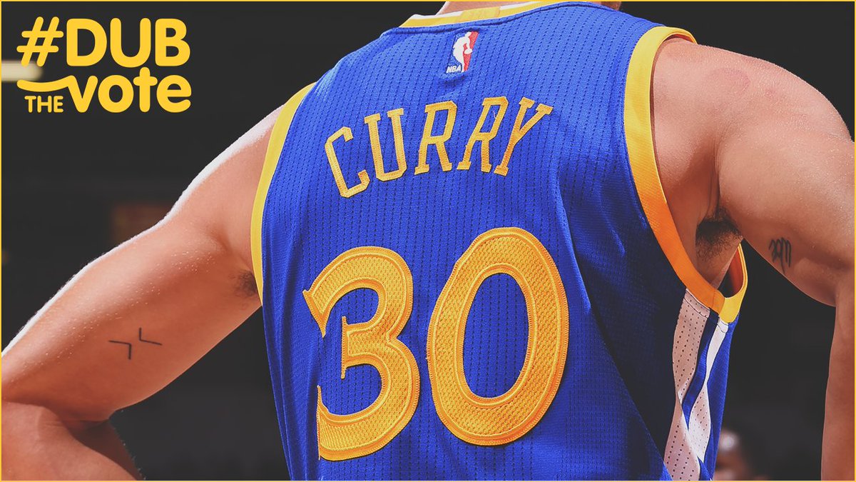 RT to #NBAVote for Stephen Curry ⭐️ #DubTheVote