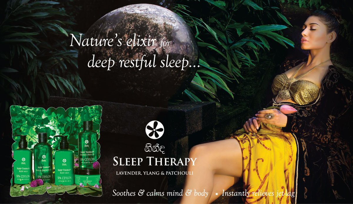 SpaCeylonIndia's tweet photo. Discover the new #SleepTherapy Home Spa Set infused with precious herbs and natural essential oils to comfort &amp; pacify the senses. https://t.co/y3PoxZSYci