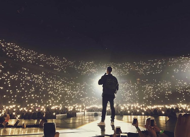 #10yearsofkidrauhl proud and grateful for being part of this amazing family. #Beliebers #BestFanArmy #iHeartAwards