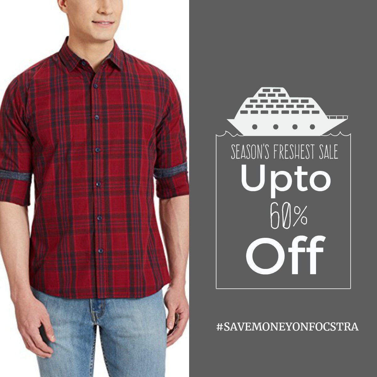 focstratweets's tweet photo. Season's latest #fashion at never-seen-before prices. Grab them NOW only at #focstra Handpicked Sale.
Order Now- https://t.co/Cy4OT5PgSM https://t.co/KpyTh95olb