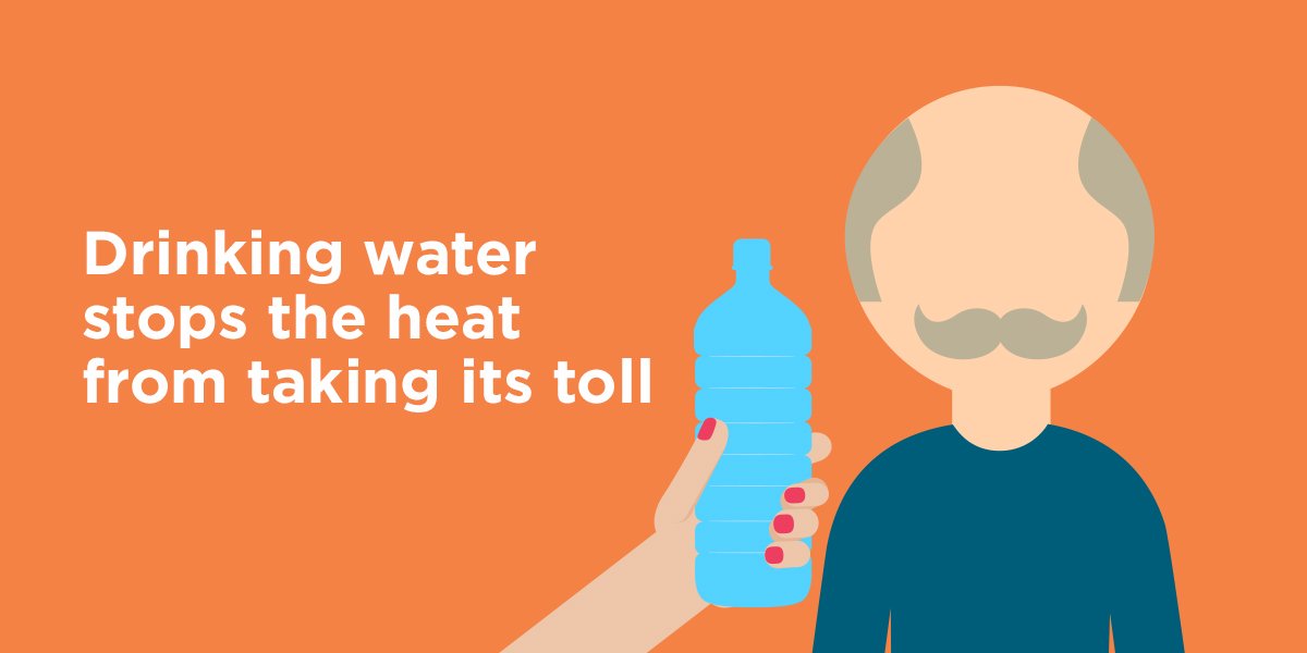 vicemergency's tweet image. With scorching temperatures hitting Victoria tomorrow, ensure you know how to be smart in the heat #vicheat bit.ly/2ivJtRy