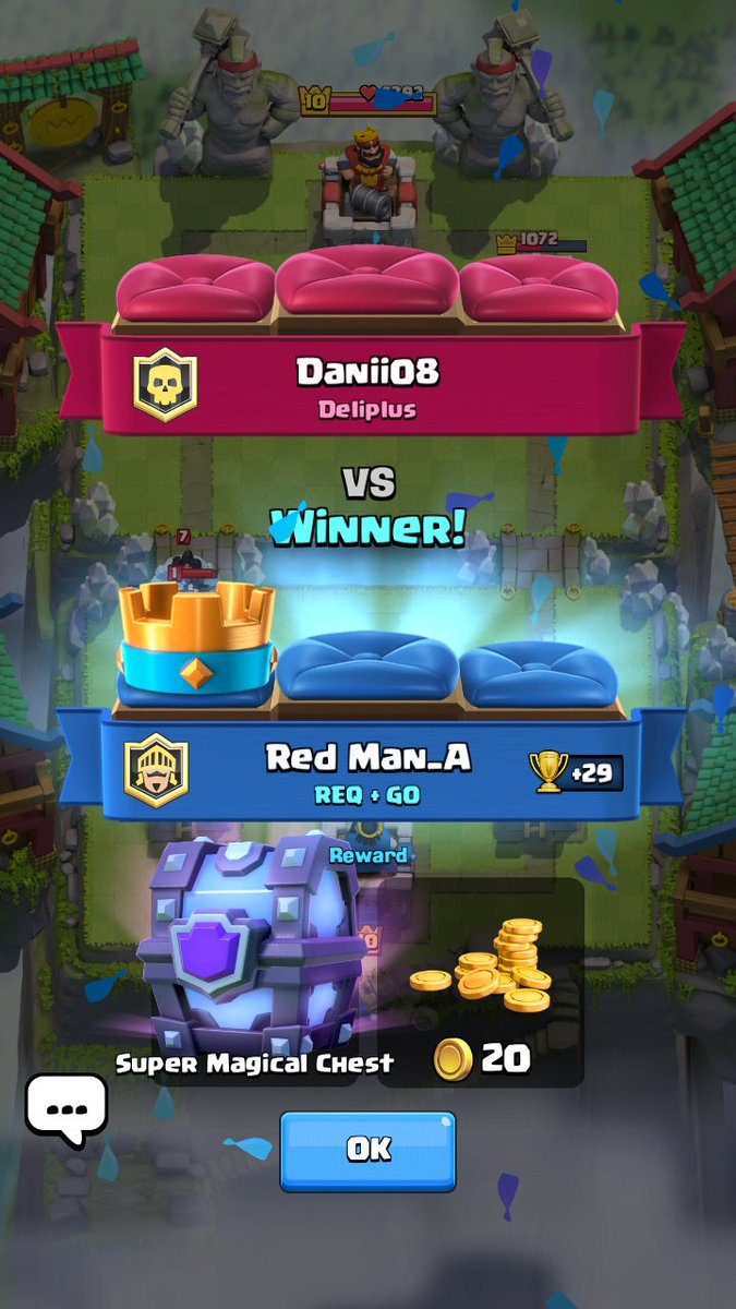 Red_Man_Arya's tweet photo. Thanks @ClashRoyale I got lava today.  N I got SMC yesterday..  Wow thanks 👍👍👍 https://t.co/gLpnZOfu62