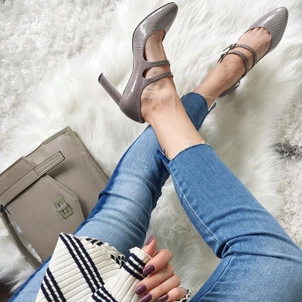 nine west mary jane heels