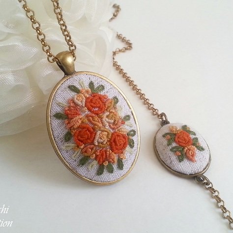 ideyna's tweet photo. #Handembroidered jewelry sets make for the perfect gift for that special someone. https://t.co/uxkcdo3m5t #jewelry #giftideas #shoponline https://t.co/9pSxUADn8q