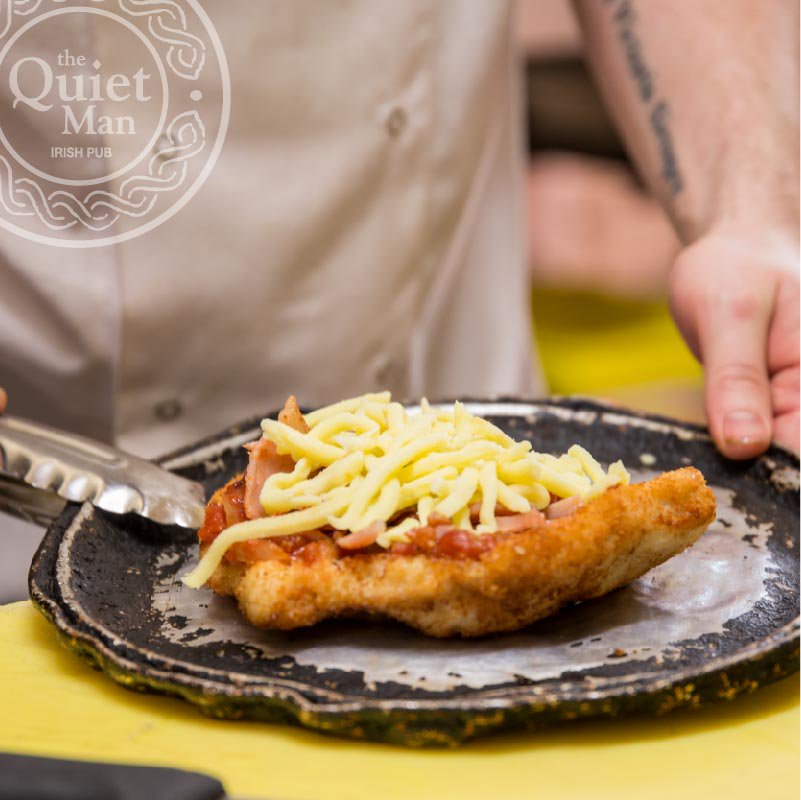 TheQMMelbourne's tweet photo. One parma please! https://t.co/xzVatjxspE