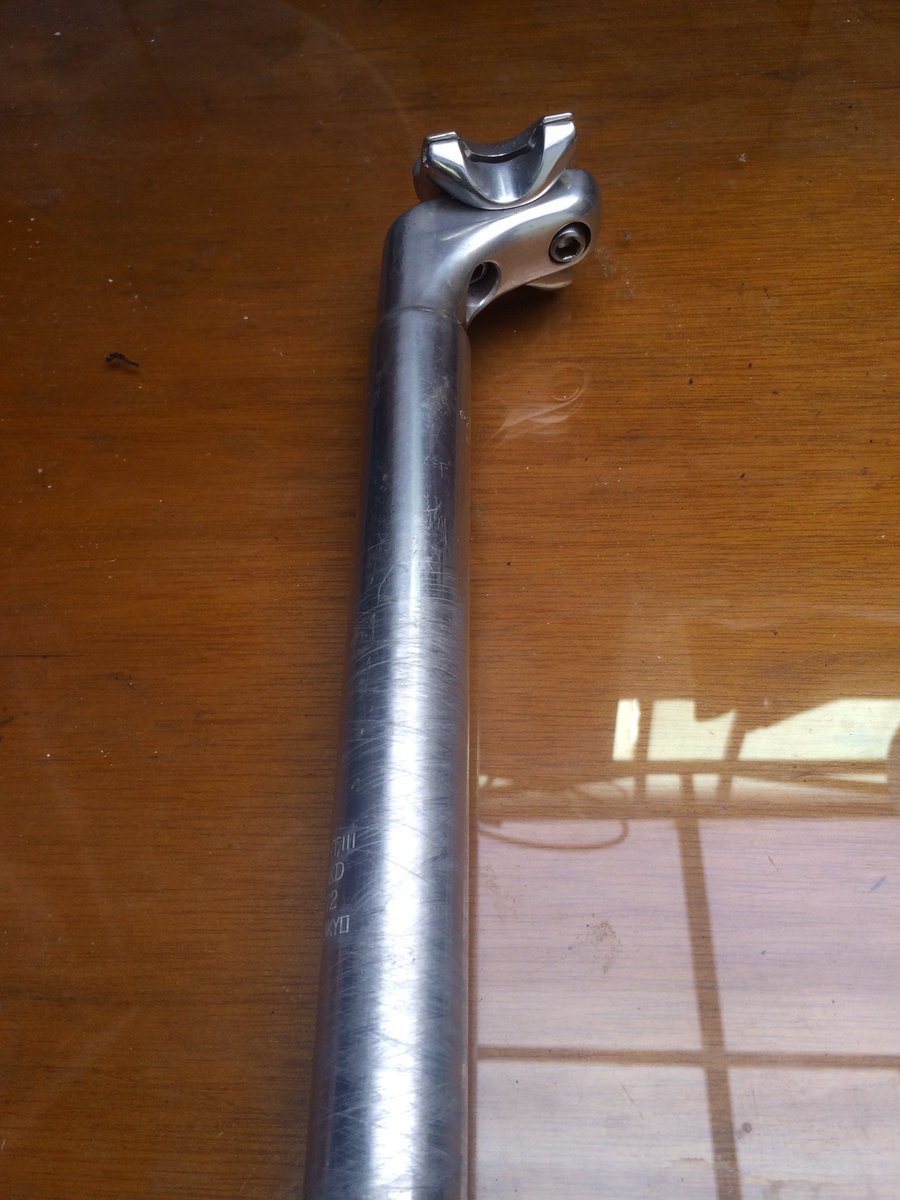 Wts seatpost nitto njs 27,2 good used 450rb line rifkyady #fnfjb #fpjb