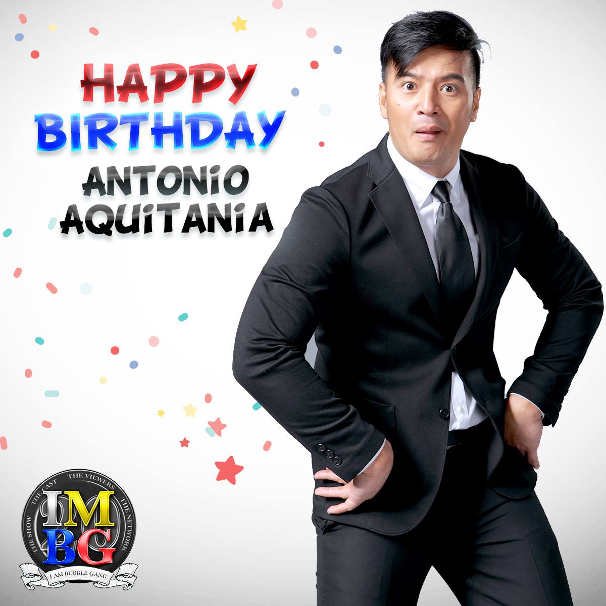 Happy birthday, Antonio Aquitania! We hope you enjoy your special day!  