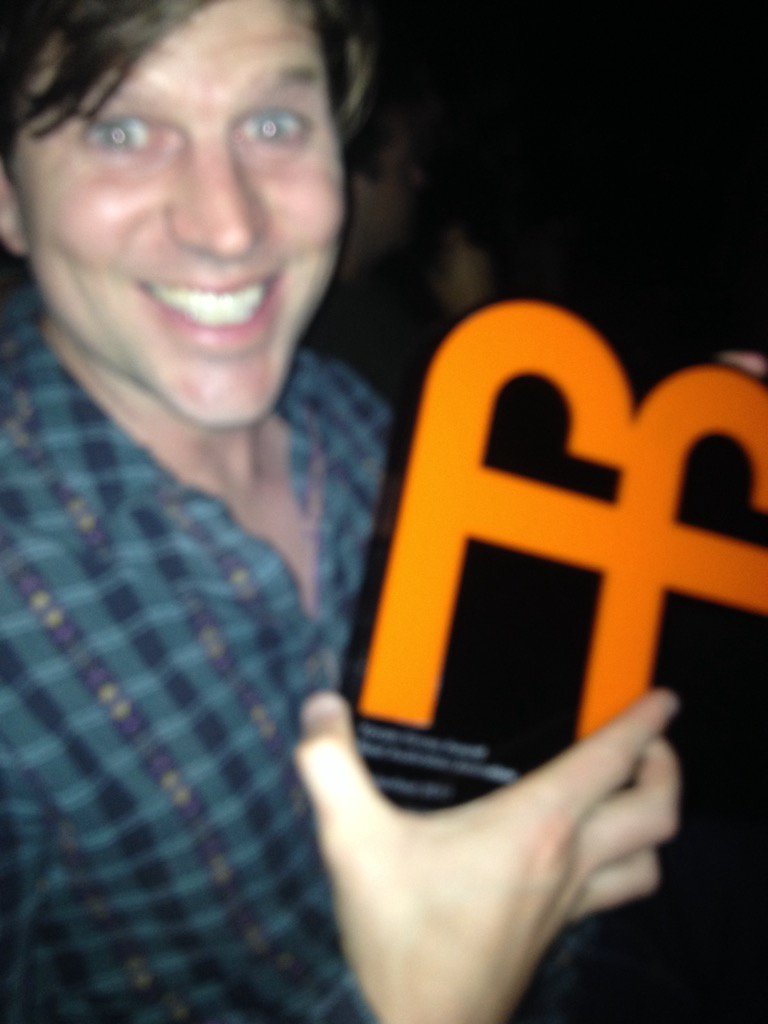 davecartershow's tweet image. Got the big fish! Our film &apos;Fish with Legs&apos; won best Australian animation at Flickerfest! #happyasaclam