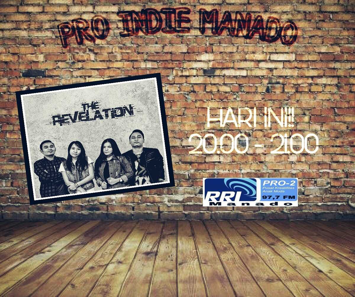 TONIGHT!!! The Revelation Live Interview with @pro2manado jam 8 malam nanti tune in di 97.7 FM yaa guys 🙌