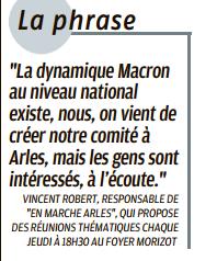 EnMarcheArles's tweet photo. En Marche Arles se lance sur de bons rails. RV ts les jeudis au Foyer Morizot pr participer au renouveau démocratique. #EnMarche #macron https://t.co/mlxItYq4gl