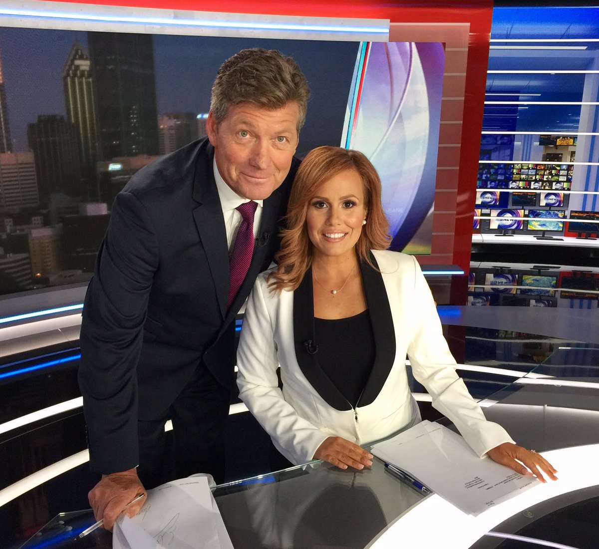 Love working with <a href="/9Thommo/">Michael Thomson</a> a professional, gentleman and overall top bloke 👍🏽😊#ilikethommo