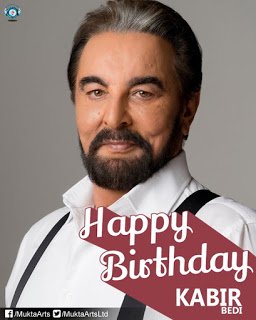 Jabardash Wishing Kabir Bedi A very Happy Birthday  