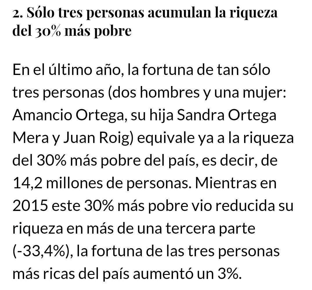 voygliz_'s tweet photo. LA recuperación económica:
-3 personas poseen lo mismo q el 30%
-Empresas,13%; familias, 84% recaudado
-Beneficios sólo revierten en direct. https://t.co/GZkQ0Q5ta9