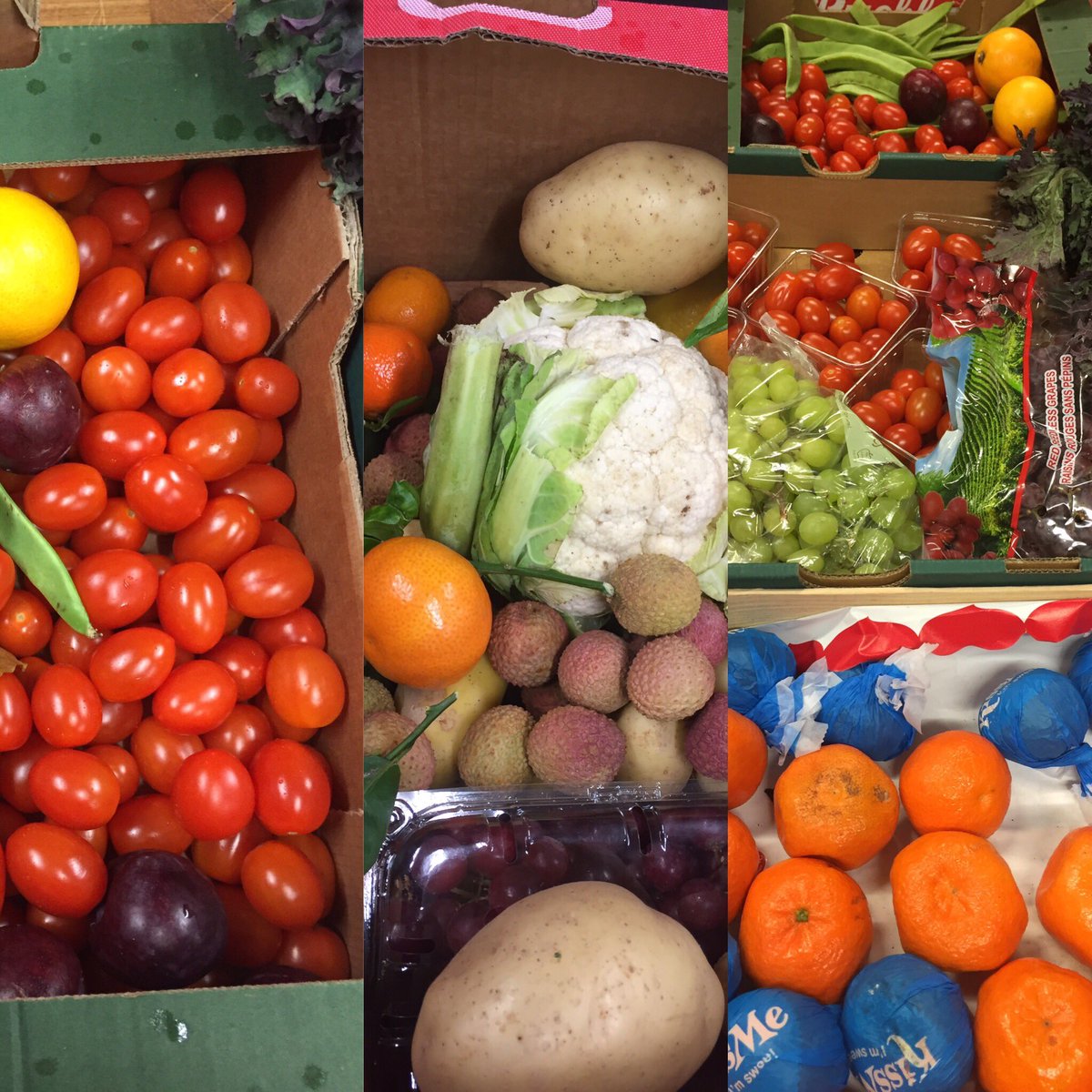 newsfromschool's tweet photo. A fine selection of fruit and veg this morning for our community cafe, all saved from the bin!!! https://t.co/PSx6akq7yn