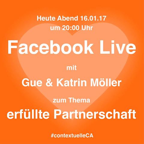 ContextuelleCA's tweet photo. Wir sind heute Abend LIVE! Wir freuen uns auf Dich! https://t.co/JLuizqrJlU #contextuelleca #facebooklive #partnerschaft #coaching https://t.co/8CYRHNIfdf