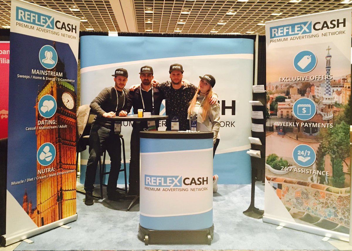 reflexaff's tweet photo. Booth 215, Visit us, the team is MORE than Ready!  #asw17 #reflexcash #newoffers #oneteam #LasVegas https://t.co/IfJ6X1jJgZ