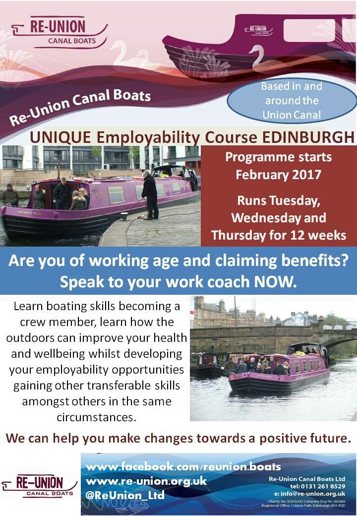 reunioncanal's tweet photo. Recruiting now. Speak to your work coach. Don't miss out on #canalmagic @JCPinEDINBURGH https://t.co/EZr8pjiecl