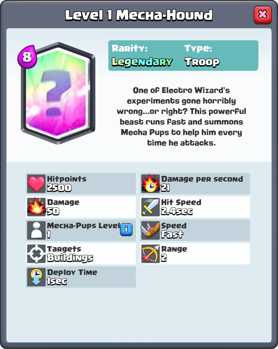 DylanMTSell's tweet image. Here's one final set of them....
(The "Level 3" Ice Dragon was supposed to be a Level 1 troop, that was an error :/)