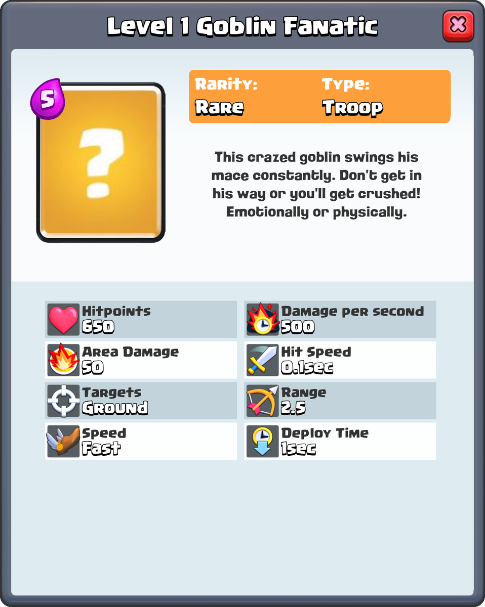 DylanMTSell's tweet image. Here are some more Clash Royale card ideas....