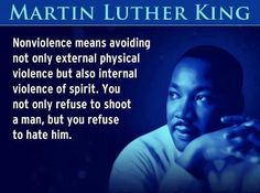 PRYDEforPeace's tweet photo. #nonviolence #MLK #MLKDay #PeaceISPossible #ChoosePeace #GrowPeace #violence #Love https://t.co/g5j2ObV9vC