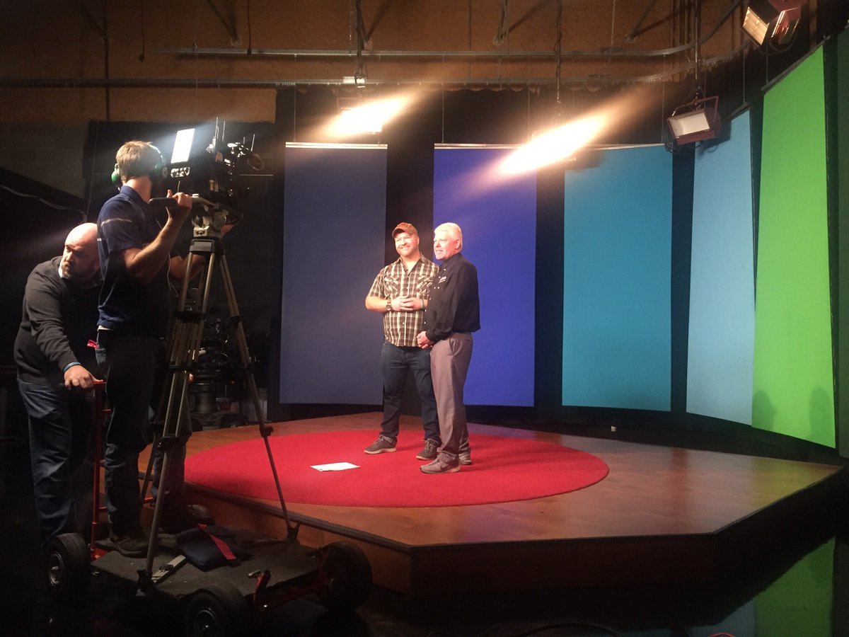 Mike had a great time filming a few segments with <a href="/WilsonsWorld/">Wilson</a> #Charlotte #WCCB