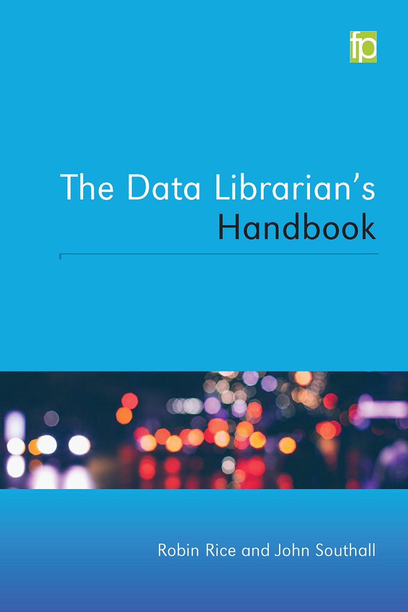 BRICSlics's tweet photo. #NewBook
The #Data Librarian's #Handbook
by #RobinRice & #JohnSouthall, @FacetPublishing
https://t.co/C5WLzI53xe
#OpenData
#ResearchData #OA https://t.co/BBGO0BfFlX
