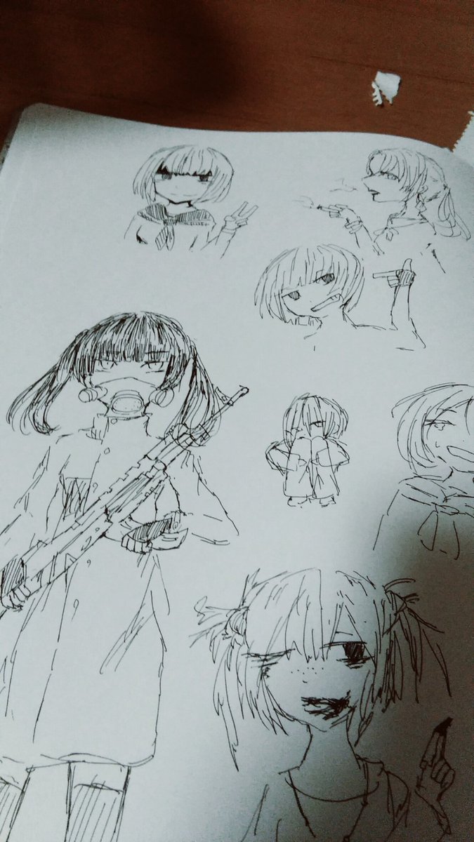 夜の落書きタイム! 